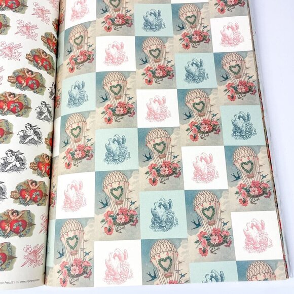 Pepin Vintage Style Hearts Gift & Creative Paper Volume 19 12 sheets - Picture 6 of 14